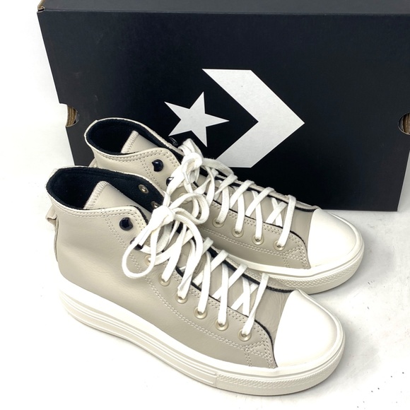 Converse Chuck Taylor Move Platform Shoes Casual Leather High For Women A07942C - Picture 6 of 10